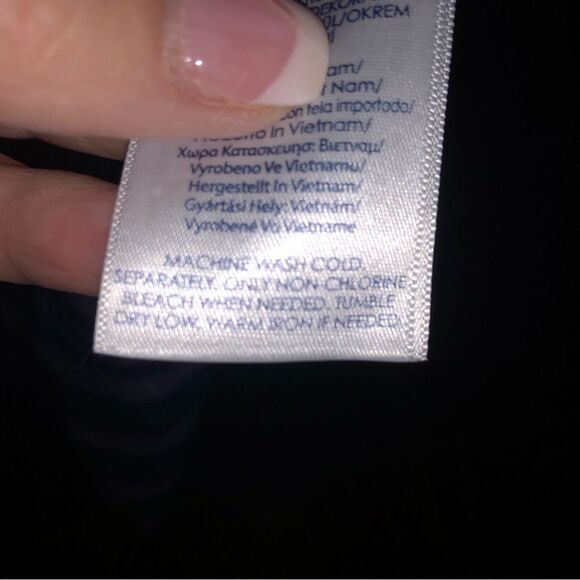 Chaps Dress Bottom Down Shirt - Picture 13 of 13